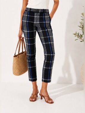 Anthropologie Essential Slim Cropped Trouser Pants - Size 2